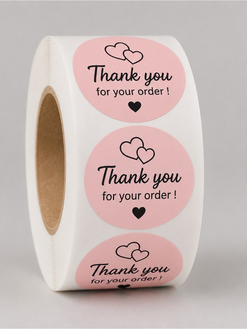 500 Thank You Stickers Happy Mail Packaging Materials| SHIPPING SUPPLIES NEW